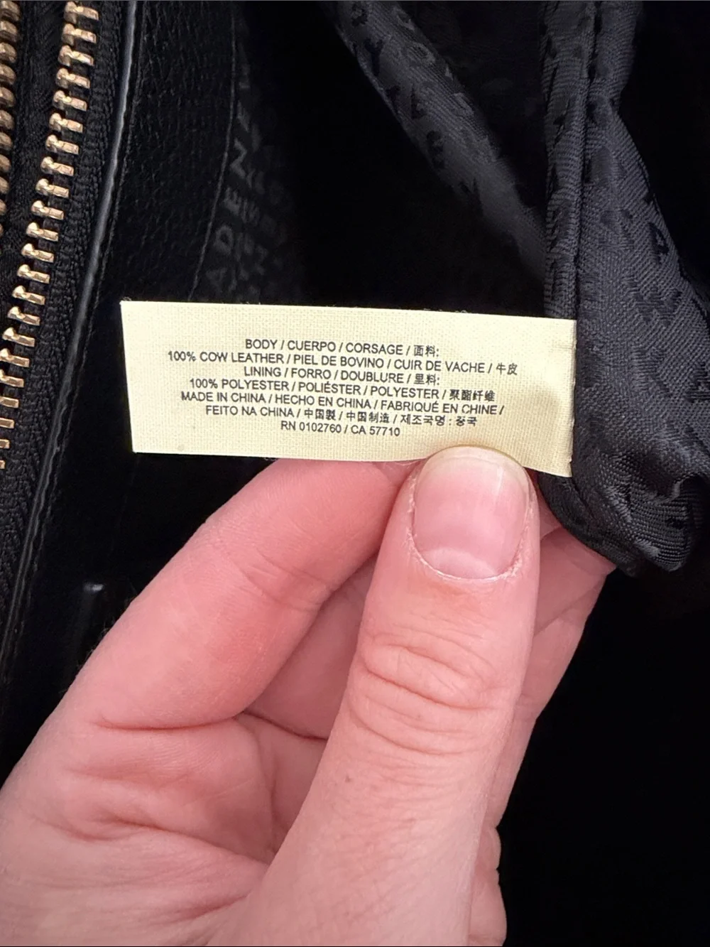 Kate Spade Large Black Purse
